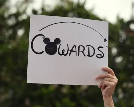 Scores Demonstrate In Front Of Disney Corporate Offices Over ‘Authoritarian’ Kimmel Cancellation